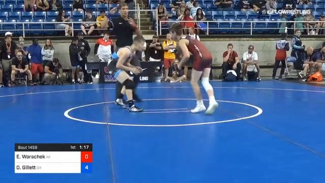 94 Lbs Cons 32 2 Easton Worachek Wisconsin Vs Dj Gillett Oregon смотреть онлайн
