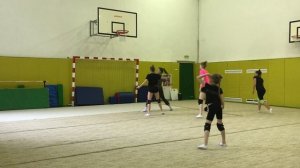 Мастер-класс по современному танцу в спортшколе