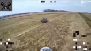 Эпичная погоня нашего FPV-дрона за пикапом ВСУ