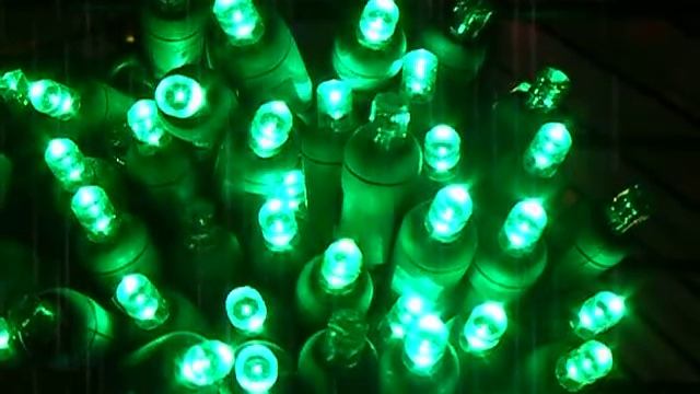 Green 5mm LED Twinkle Lights смотреть онлайн