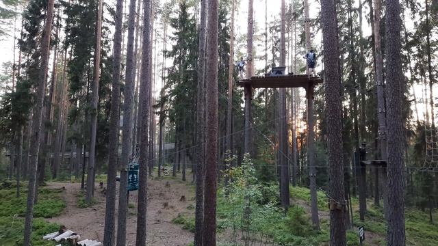 Норвежский парк «Орех» 1я синяя трасса. гештальт закрыт. смотреть онлайн