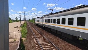 МЦД D1|Московский транспорт|Станция Новодачная|Шереметьевская|Хлебниково|Движение поездов Москва