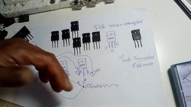 @Tesh FGH60N60 #Transistor mosfet 60amper,600voltage. смотреть онлайн