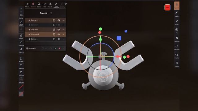 MAGNETON on iPad NomadSculpt time lapse