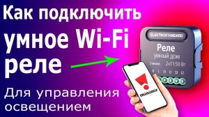 Умное Wi-Fi Реле для Управления Освещением в умном доме. Схема подключения и принцип работы реле.