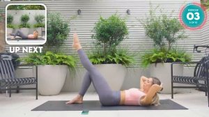 5 min Toned Abs Pilates Lower Belly Activation _ 7 Day Abs Challenge Workout