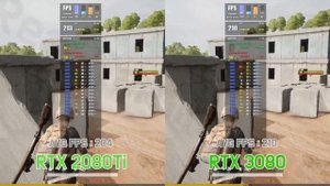 RTX 2080Ti vs RTX 3080 with i7 10700K (5 Games / QHD / 1440p)