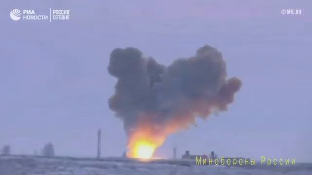 Запуск ракеты Авангард