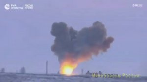 Запуск ракеты Авангард