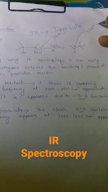 identification by IR spectroscopy #neet2023 #organicsynthesis #amu #spectroscopy смотреть онлайн