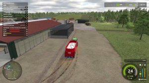 Farming Simulator 25 ➤ Поставил коровник (кормушка - робот (разбираюсь))