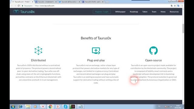 Taurus0x - обзор проекта смотреть онлайн