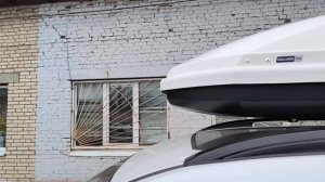 Автобокс Way-box Gulliver 700 литров размер 228* 95* 47 см на Gac GS 8