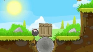 КРАСНЫЙ ШАР СТАЛ ЧЕРНЫЙ ШАРИК ПРОТИВ КРАСНЫХ ЗЛЫХ ШАРИКОВ мультик игра   Red Ball 4 от Спуди