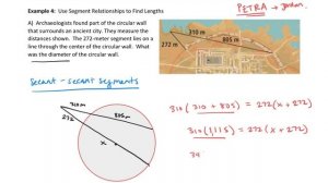 Use Segment Relationships to Find Lengths