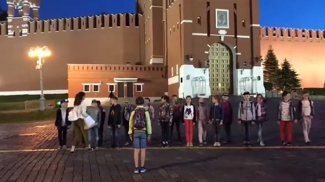 Построение на Красной площади май 2018 года1
