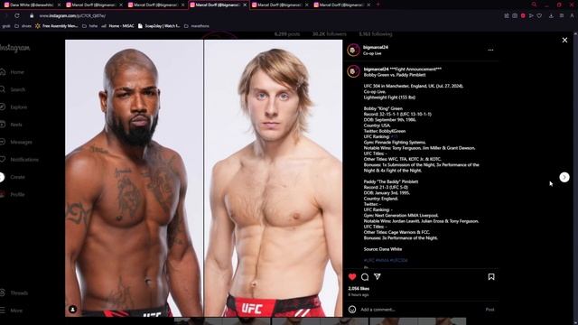 UFC 304 IS AMAZING! #mma #ufc #ufc304