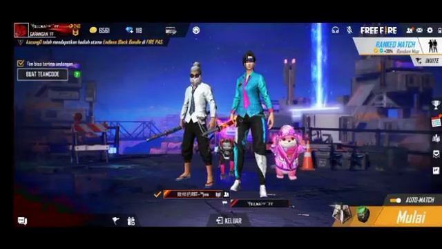 Slowmo FF Lobby Keren! Luk Luk Luk Luk Ruok😂|| Story WA Slowmo 30 Detik смотреть онлайн