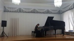 Лидия Букур 14 лет С Рахманинов Этюд-картина cis-moll op 33 № 6