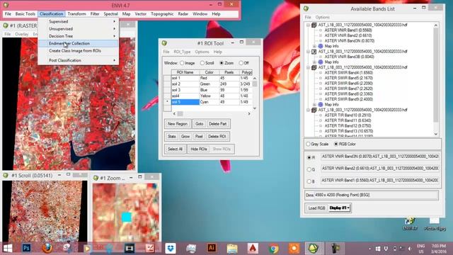 Soil Spectral Signature by ENVI 4.7 смотреть онлайн