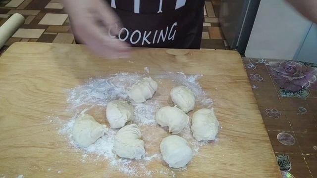 Последний букет осени. Жареные пирожки со щавелем и татарские лепёшки кабартма. смотреть онлайн