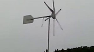 Самодельный ветряк на 1киловат из моторколеса