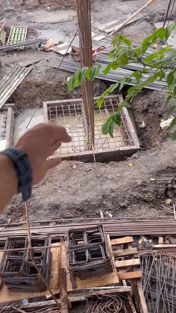 Арматурный каркас не работает в бетоне низкой марки❗️ #строительство #стройка #бетон #маркабетона