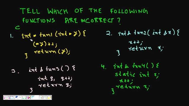 Programming Interview: References in C++ vs Pointers in C