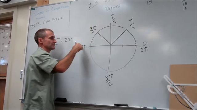 Intro to Trig Radian Measure
