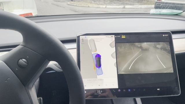 Автопарковка Tesla Model 3 2023 смотреть онлайн