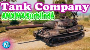 AMX M4 Surblindé. Хорошая броня. Ловит рикошеты. Tank Company. Танк компани