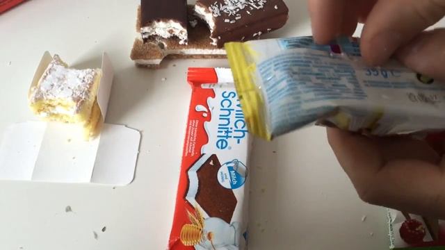 Kinder Pingui vs. Choco Fresh vs. Milch-Schnitte vs. Maxi King vs. Paradiso vs.