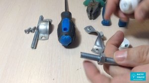 Увидел, как китайский мастер использует сантехнический хомут и стал делать так же