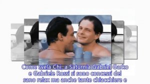Gabriel Garko e Gabriele Rossi inseparabili: weekend di relax alle terme