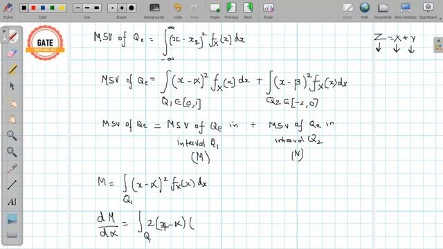 #GATE2022 EC Question No.64|Optimum Quantization Level for Minimum Mean Square Quantization Error|