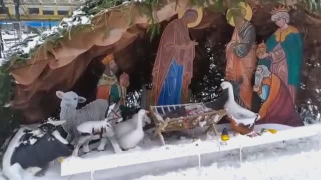 Рождество в Калининграде. 🎄🎅🔔❄ Красивая Рождественская песня