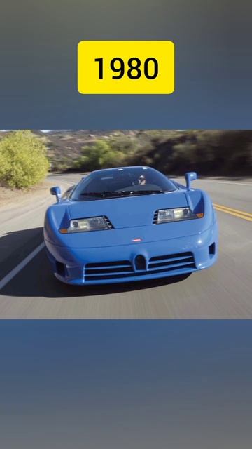 Evolution of Buggati [1910-2022] #short