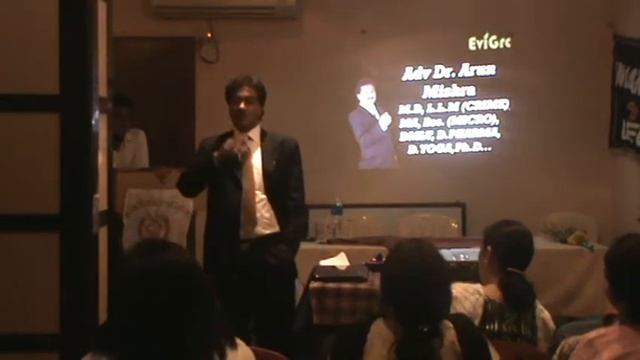 Medico Legal Lecture at  Dahanu -  Adv.  Dr.  Arun Mishra