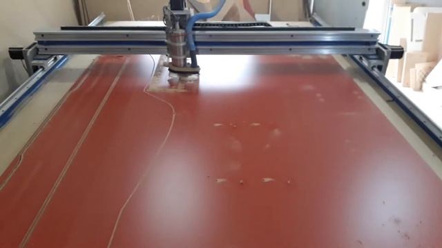 Muestra de corte placa entera Melamina sobre MDF 18 mm