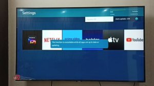 Samsung Tizen Smart TV : How to Update all Apps to latest Version