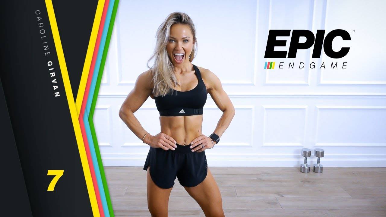 Caroline Girvan - LIFTED Lower Body Workout - Dumbbell Leg Day | EPIC Endgame Day 7