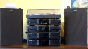 Sony SS-27 & Fine Arts(by Grundig) TT1,CD1,V11.