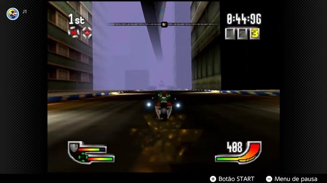 Jogando Extreme-G direto do Nintendo Switch Online - A melhor qualidade do N64 смотреть онлайн