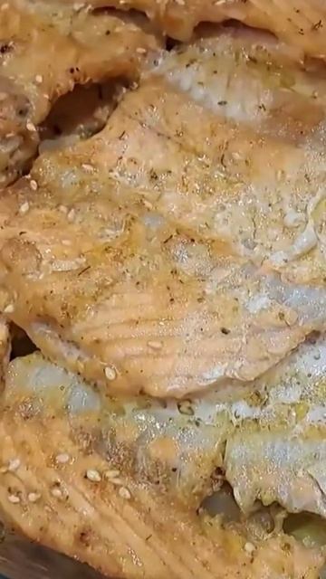 Вкусный ужин из хребтов красной рыбы! смотреть онлайн