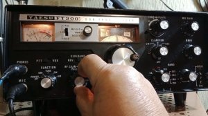 09.09.2023 Ретро трансиверы Yaesu FT 200 & UW3DI в работе. Обзор и тестовое QSO.