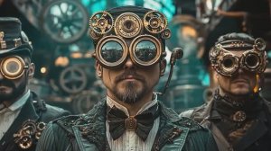 Bounty Hunters： 19th Century Steampunk Sci-Fi - Cool Cinematic AI film ⧸ short movie