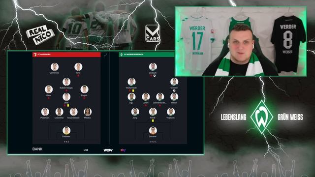 FC Augsburg 0-3 SV Werder Bremen  Klassenerhalt!? Werder Siegt in Augsburg!