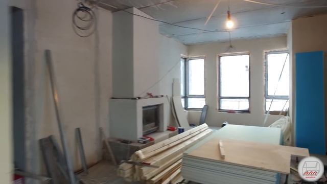Внутренняя отделка дома из газобетона в Керро | Черновая отделка - III этап