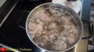 Türkmen milli nahary DOGRAMA. Türkmen talyplary bilen DOGRAMA bişirdik!