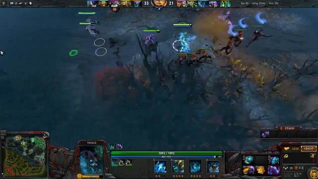 Visage Dota 2 (+ TeamSpeak) смотреть онлайн